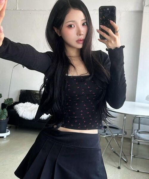 Miseki SEOUL(ミセキソウル)の「Omoi pleats wrap skirt BLACK(スカート・レディース・その他・1/2)」の7枚目の写真