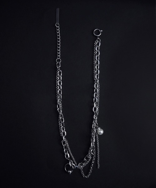 SBG（エスビー）の「インフルエンサー つぐ吉 × SBG レイヤードチェーンネックレス（ネックレス・メンズ・B/A・FREE）」の13枚目の写真