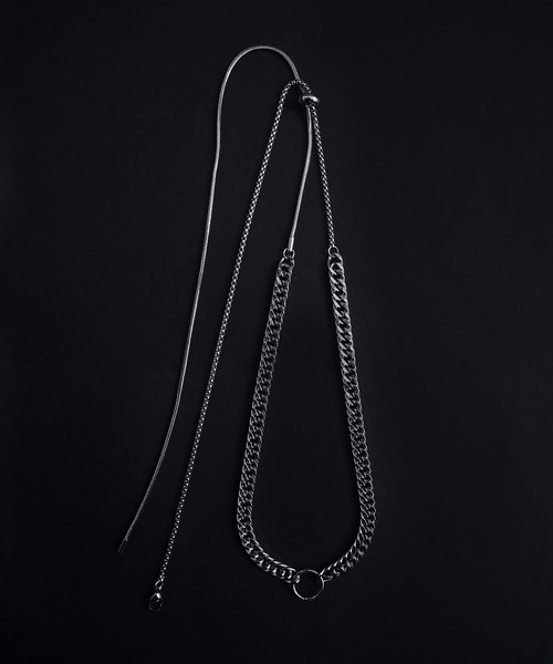 SBG（エスビー）の「インフルエンサー つぐ吉 × SBG レイヤードチェーンネックレス（ネックレス・メンズ・B/A・FREE）」の18枚目の写真