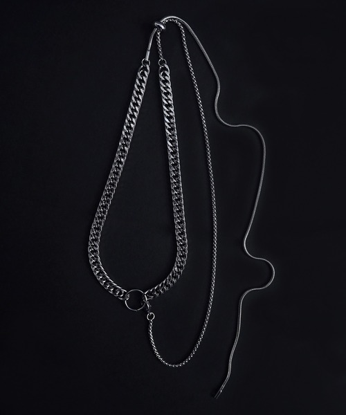 SBG（エスビー）の「インフルエンサー つぐ吉 × SBG レイヤードチェーンネックレス（ネックレス・メンズ・B/A・FREE）」の19枚目の写真