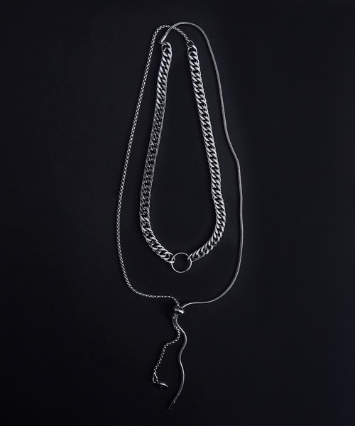 SBG（エスビー）の「インフルエンサー つぐ吉 × SBG レイヤードチェーンネックレス（ネックレス・メンズ・B/A・FREE）」の20枚目の写真