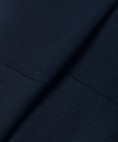 VERMEIL par iena（ヴェルメイユパーイエナ）の「ペプラムダンボールプルオーバー（ニット/セーター・レディース・ネイビー/ブラック・FREE）」の19枚目の写真