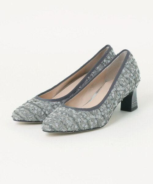 JILL STUART(ジルスチュアート)の「アーモンドトゥスパンコールパンプス(パンプス・レディース・ピンク/グレー系その他5・23.0cm/23.5cm/24.0cm)」の2枚目の写真