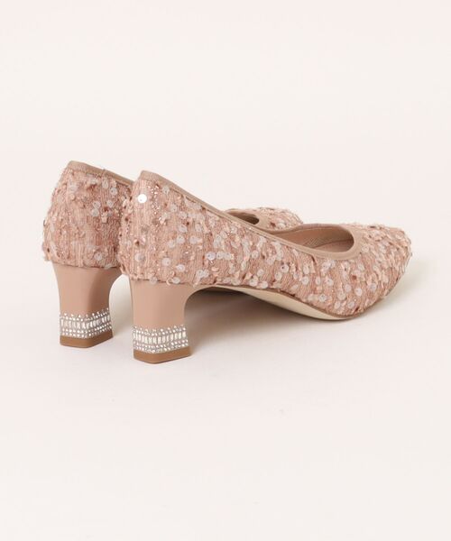 JILL STUART(ジルスチュアート)の「アーモンドトゥスパンコールパンプス(パンプス・レディース・ピンク/グレー系その他5・23.0cm/23.5cm/24.0cm)」の3枚目の写真