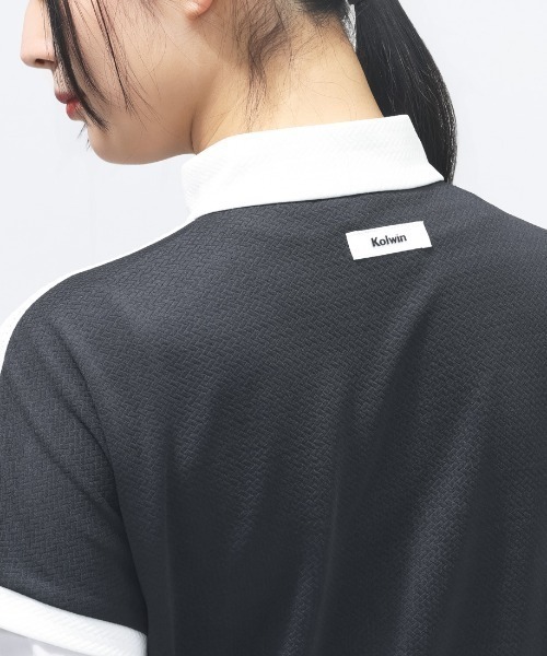 ALPEN / SPORTS DEPO SELECT(アルペンスポーツデポセレクト)の「コルウィン Kolwin ハーフジップセットシャツ(シャツ/ブラウス・レディース・ネイビー/ホワイト・2XL/XL/L/M)」の10枚目の写真