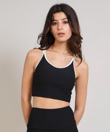 Ungrid | Ungrid/アングリッド ブラトップ リブ パイピング パット付き UVカット 水陸両用 セットアップ対応 560401 UT(タンクトップ)