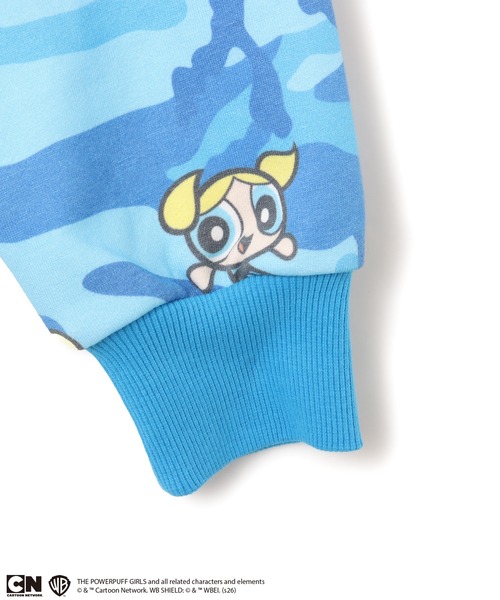 atmos pink(アトモスピンク)の「The Powerpuff Girls x atmos pink Camouflage Zip-up Hoodie / ザ パワーパフ ガールズ x アトモス ピンク カモフラージュ ジップアップ フーディ 【SP】(パーカー・レディース・ピンク/グリーン/ブルー・FREE)」の18枚目の写真