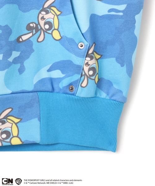 atmos pink(アトモスピンク)の「The Powerpuff Girls x atmos pink Camouflage Zip-up Hoodie / ザ パワーパフ ガールズ x アトモス ピンク カモフラージュ ジップアップ フーディ 【SP】(パーカー・レディース・ピンク/グリーン/ブルー・FREE)」の19枚目の写真