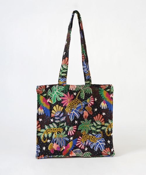 Erwan L(アルワンエル)の「Erwan L(アルワンエル) / ボクシートートバッグ Boxy tote EL-25010 フランス製(トートバッグ・レディース・ライトブルー/ブラック×ホワイト/ネイビー×ホワイト/ブラックミックス/マルチ・FREE)」の2枚目の写真