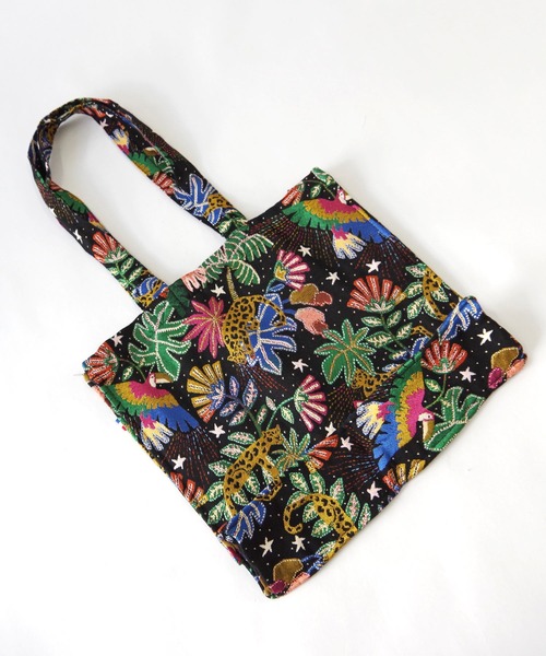 Erwan L(アルワンエル)の「Erwan L(アルワンエル) / ボクシートートバッグ Boxy tote EL-25010 フランス製(トートバッグ・レディース・ライトブルー/ブラック×ホワイト/ネイビー×ホワイト/ブラックミックス/マルチ・FREE)」の8枚目の写真