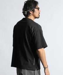 The DUFFER of ST.GEORGE（ザダファーオブセントジョージ）の「COOLMAX 2LAYERS RELAX FIT TEE:2層構造 吸水速乾クールマックス リラックス Tシャツ（Tシャツ/カットソー）」