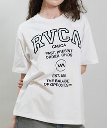 RVCA/ルーカ 半袖 Tシャツ レディース SOUVENIR LOGO LOOSE FIT T BG043215