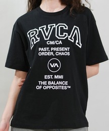 RVCA/ルーカ 半袖 Tシャツ レディース SOUVENIR LOGO LOOSE FIT T BG043215