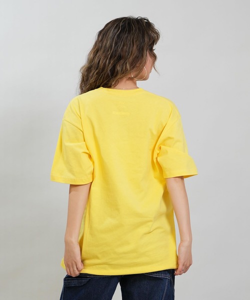 RVCA(ルーカ)の「RVCA/ルーカ 半袖 Tシャツ レディース SOUVENIR LOGO LOOSE FIT T BG043215(Tシャツ/カットソー・レディース・イエロー/ホワイト/ブラック・S/M)」の16枚目の写真