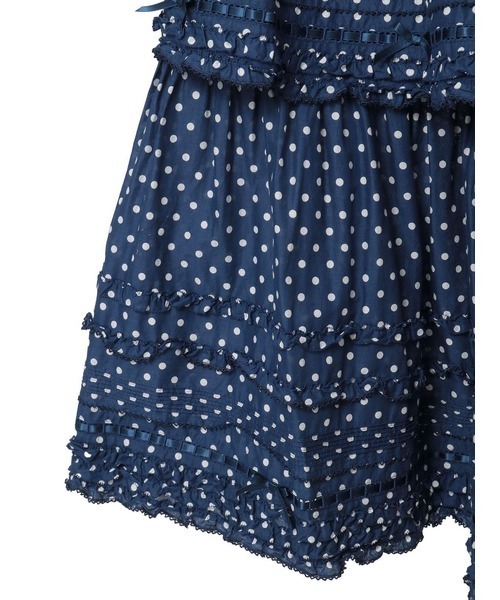 PINK HOUSE（ピンクハウス）の「フリル使いロングスカート（スカート・レディース・ブラック系/レッド系/ネイビー系/ピンク系・フリー）」の11枚目の写真