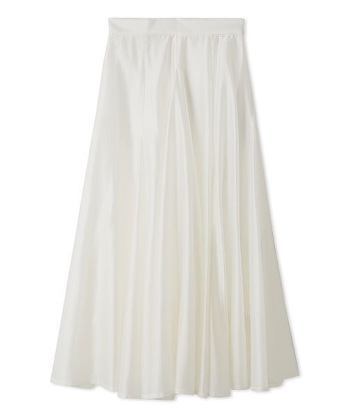 SNIDEL（スナイデル）の「シアーフレアスカート（スカート・レディース・ピンクベージュ/イエロー/ホワイト・0/1）」の2枚目の写真