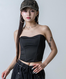 ANAP（アナップ）の「カップ付 細見え ベアトップ（インナーウェア/肌着）」