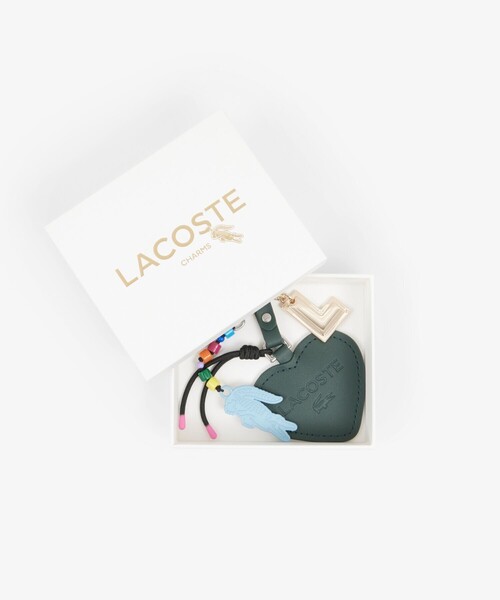 LACOSTE(ラコステ)の「ハート&チャームキーホルダー(キーホルダー・レディース・ピンク/グリーン・FREE)」の9枚目の写真