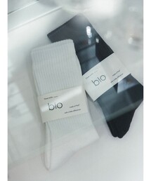 bio / Plax クルーソックス（抗菌防臭）