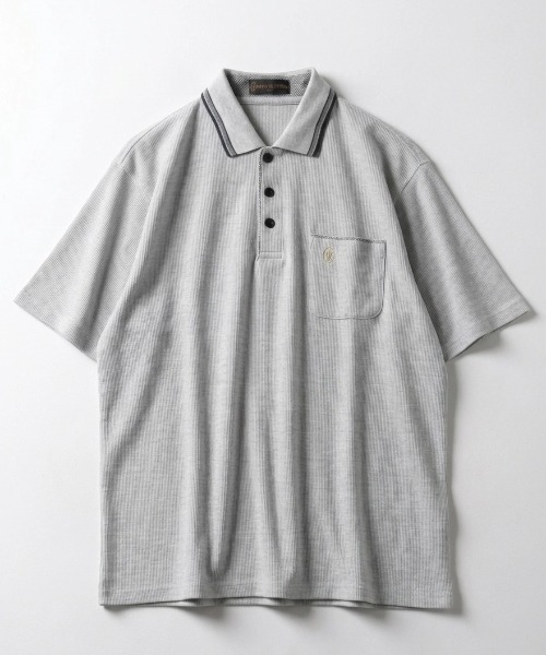 新品未使用【VALENTINO】ヴァレンティノ　ポロシャツ セール】2026SS GIANNI VALENTINO/ジャンニバレンチ 裏カノコ素材 吸汗