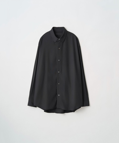 Juha(ユハ)の「DRAPED RAYON SHIRT(シャツ/ブラウス・メンズ・ホワイト/ブラック・4/3)」の9枚目の写真