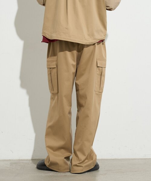 BIRTHDAY BAR（バースデイバー）の「【B-DAY STORE】ワイドカーゴパンツ メンズ（カーゴパンツ・メンズ・ベージュ/ネイビー・0）」の10枚目の写真
