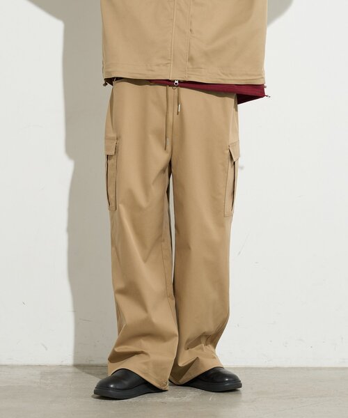 BIRTHDAY BAR（バースデイバー）の「【B-DAY STORE】ワイドカーゴパンツ メンズ（カーゴパンツ・メンズ・ベージュ/ネイビー・0）」の13枚目の写真