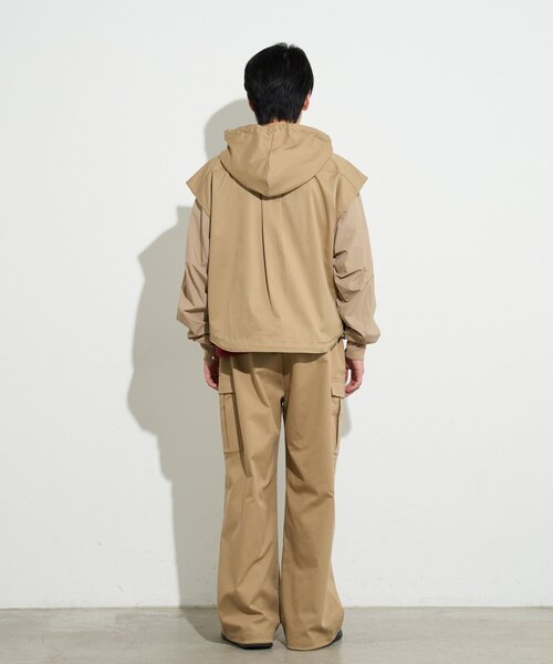 BIRTHDAY BAR（バースデイバー）の「【B-DAY STORE】ワイドカーゴパンツ メンズ（カーゴパンツ・メンズ・ベージュ/ネイビー・0）」の15枚目の写真
