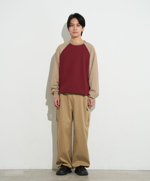 BIRTHDAY BAR（バースデイバー）の「【B-DAY STORE】ワイドカーゴパンツ メンズ（カーゴパンツ・メンズ・ベージュ/ネイビー・0）」の17枚目の写真