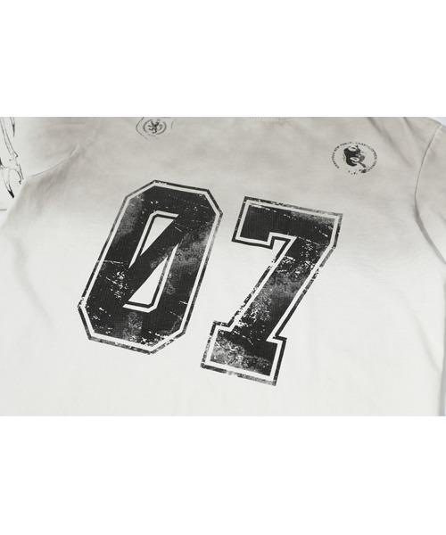 Ressaca(レサーカ)の「オーバーサイズユーズド加工ナンバーロゴプリントTシャツ(Tシャツ/カットソー・メンズ・ホワイト/ブラック・L/XL/M)」の20枚目の写真