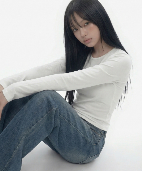 GRAVER（グレーバー）の「[ユニセックス]レースバッククロスUネックロングスリーブ_ホワイト（Tシャツ/カットソー・レディース・ホワイト・FREE）」の21枚目の写真
