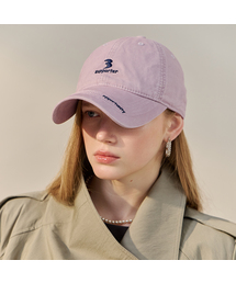 MAXZA（マージャコレクション）の「レタリング刺繍ウォッシュドコットンボールキャップ（キャップ）」