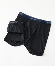 HANES（ヘインズ）の「【Hanes/ヘインズ】【冷却・温度調整】キッズ ボクサーパンツ 2枚組 吸汗速乾・ムレ抑制 X-TEMP 子供用高機能下着（ボクサーパンツ）」