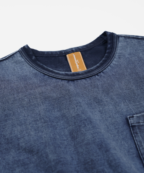 FRIZMWORKS（フリズムワークス）の「OG STONE WASHED POCKET TEE _ NAVY（Tシャツ/カットソー・メンズ・その他・SMALL/MEDIUM/LARGE/X-LARGE）」の3枚目の写真