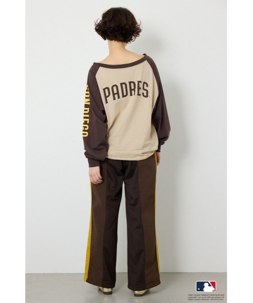 RODEO CROWNS WIDE BOWL（ロデオクラウンズワイドボウル）の「(MLB)ドッキングトラックパンツ（その他パンツ・レディース・ライトグレー/ブラウン/ネイビー・LARGE/MEDIUM）」の9枚目の写真