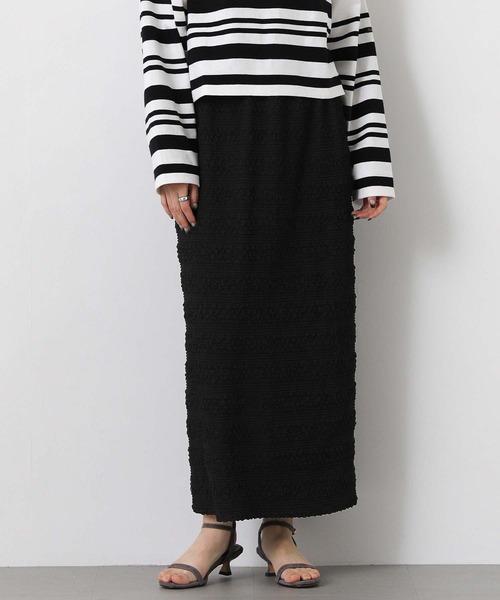 Gready Brilliant（グレディブリリアン）の「レースタイトスカート（スカート・レディース・オフホワイト/ブラック・38）」の16枚目の写真