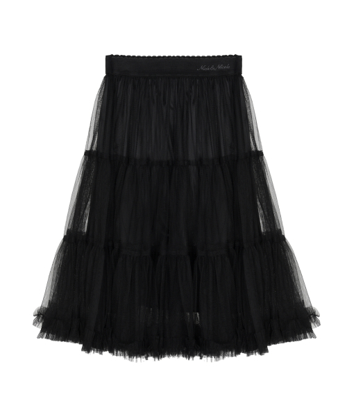 NICK&NICOLE(ニックアンドニコール)の「TULLE VOLUME SKIRT_BLACK(スカート・レディース・その他・FREE)」の6枚目の写真