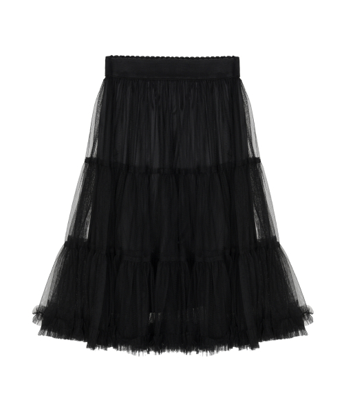 NICK&NICOLE(ニックアンドニコール)の「TULLE VOLUME SKIRT_BLACK(スカート・レディース・その他・FREE)」の7枚目の写真
