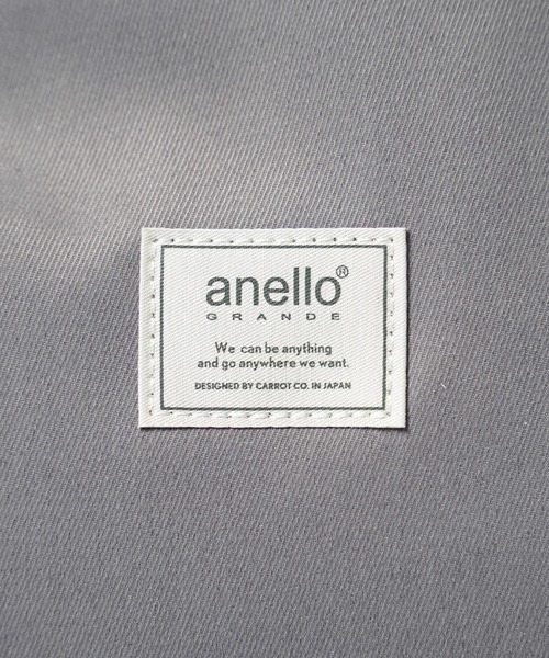 anello GRANDE(アネログランデ)の「"02"≪anello GRANDE≫motte/モッテ 8ポケット/15L もちっとハンドル ラウンド リュック(バックパック/リュック・レディース・サンドベージュ/グレー/ブルーグレー/ブラック・ONE SIZE)」の18枚目の写真