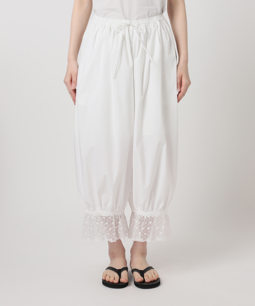 Bonum(ボナム)の「LACE HEM BALLOON パンツ(その他パンツ・レディース・ホワイト・FREE)」の19枚目の写真
