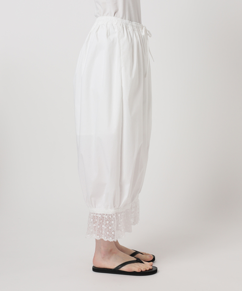 Bonum(ボナム)の「LACE HEM BALLOON パンツ(その他パンツ・レディース・ホワイト・FREE)」の22枚目の写真