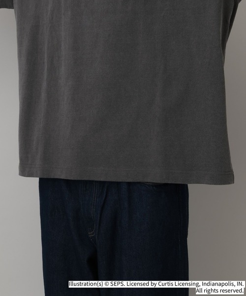 RAGEBLUE（レイジブルー）の「【THE SATURDAY EVENING POST】コラボプリントTシャツ（Tシャツ/カットソー・メンズ・ライトブルー/ホワイト/イエロー/ダークグレー・MEDIUM/LARGE）」の18枚目の写真