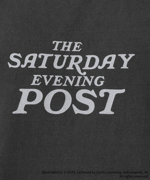 RAGEBLUE（レイジブルー）の「【THE SATURDAY EVENING POST】コラボプリントTシャツ（Tシャツ/カットソー・メンズ・ライトブルー/ホワイト/イエロー/ダークグレー・MEDIUM/LARGE）」の21枚目の写真