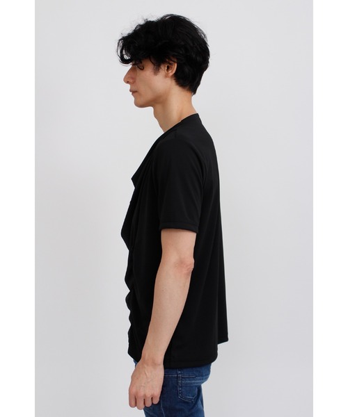 TORNADO MART（トルネードマート）の「ｼｬｰﾘﾝｸﾞﾄﾞﾚｰﾌﾟﾊﾝｿﾃﾞｶｯﾄｿｰ（Tシャツ/カットソー・メンズ・ブラック/ホワイト・M/L/LL）」の17枚目の写真