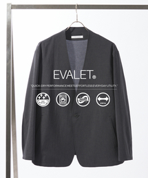 JOURNAL STANDARD（ジャーナルスタンダード）の「EVALET / エバレット ST ノーカラー ジャケット "セットアップ着用可能"（その他アウター・メンズ）」