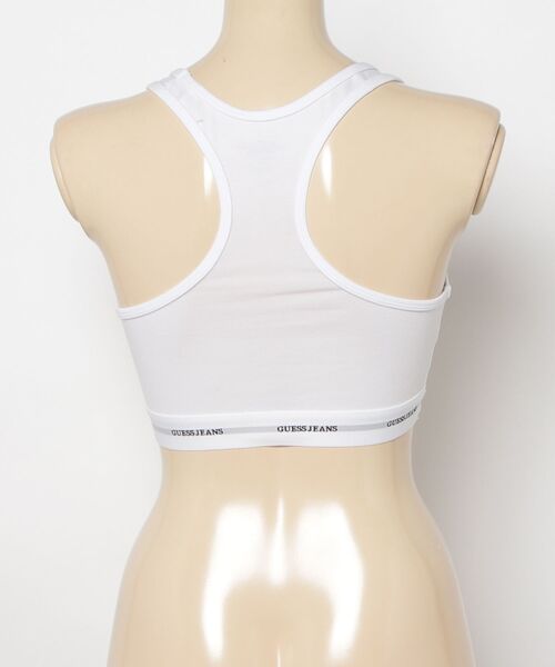 Guess(ゲス)の「GUESS JEANS Padded Bralette 下着(スポーツブラ・レディース・ホワイト/ブラック・X-SMALL/SMALL/MEDIUM)」の12枚目の写真