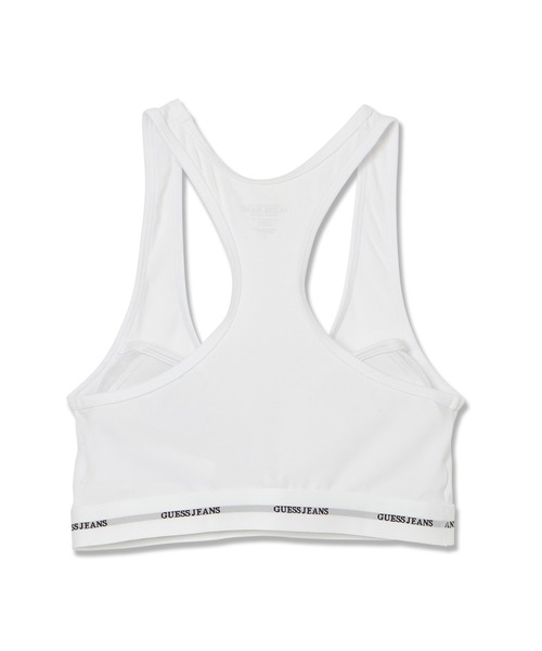 Guess(ゲス)の「GUESS JEANS Padded Bralette 下着(スポーツブラ・レディース・ホワイト/ブラック・X-SMALL/SMALL/MEDIUM)」の4枚目の写真