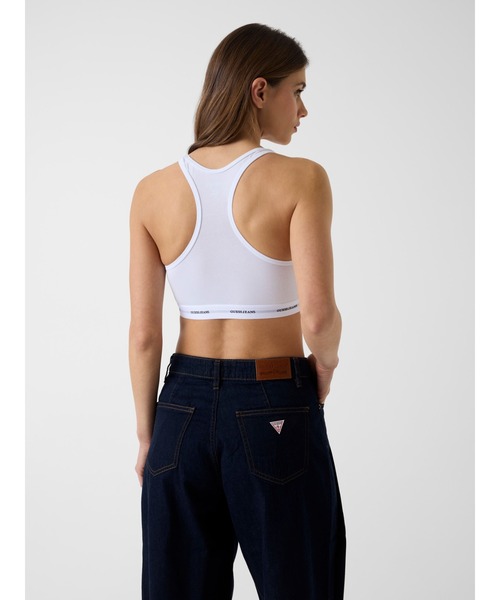 Guess(ゲス)の「GUESS JEANS Padded Bralette 下着(スポーツブラ・レディース・ホワイト/ブラック・X-SMALL/SMALL/MEDIUM)」の8枚目の写真
