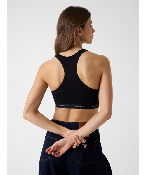 Guess(ゲス)の「GUESS JEANS Padded Bralette 下着(スポーツブラ・レディース・ホワイト/ブラック・X-SMALL/SMALL/MEDIUM)」の11枚目の写真