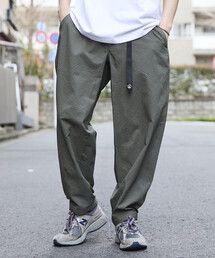 <UVカット・接触冷感・吸水速乾> AiRide/エアライド ワイドシルエット シアサッカー ポケッタブル クライミングパンツ 限定展開
